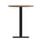 Flash Furniture Natural/Gray 24 Inch Round Outdoor Patio Table SB-TB106-NAT-GG - alternate 3
